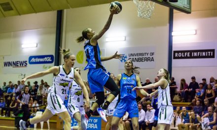 UNIVERSITY OF CANBERRA CAPITALS VS BENDIGO SPIRIT