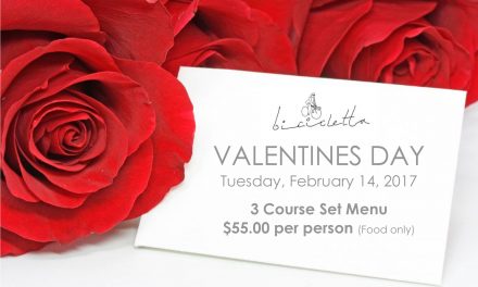 Valentine’s Day at Bicicletta