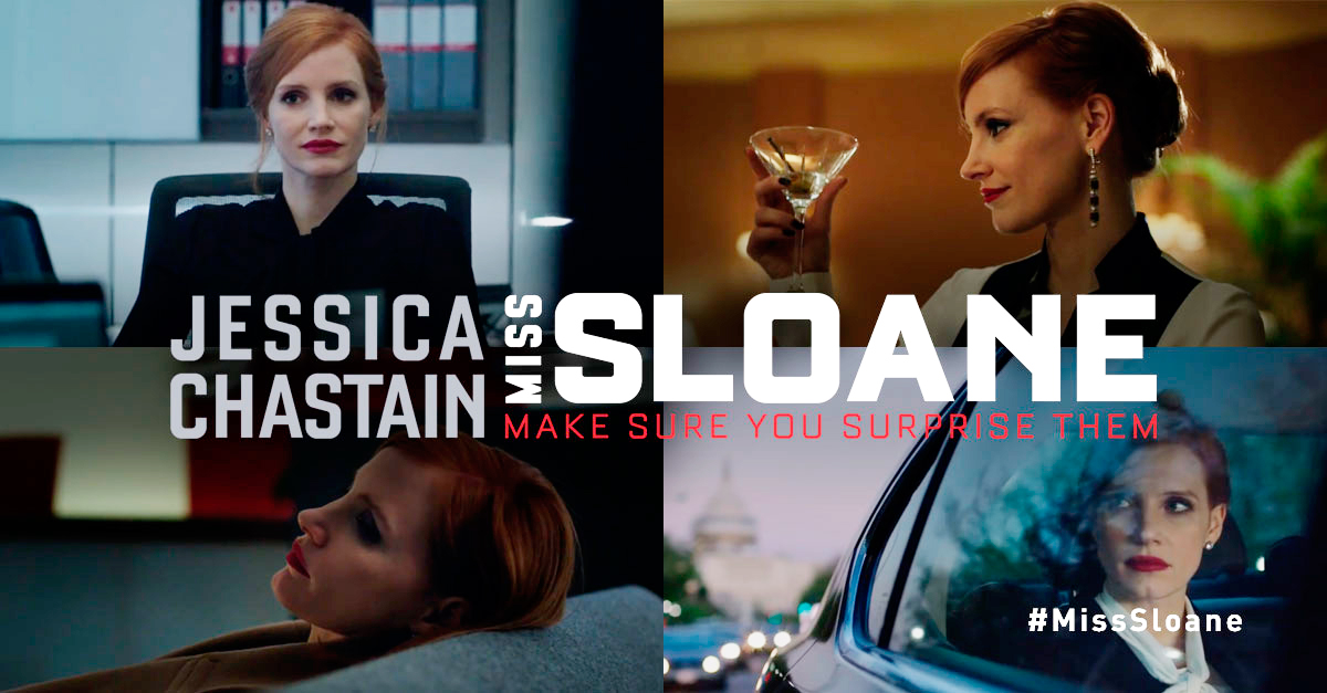 Win a double pass to Miss Sloane