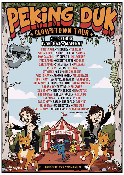 Clowntown-lineup