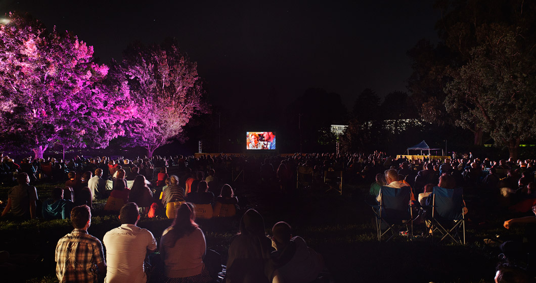 Lights! Canberra! Action! at Enlighten 2017