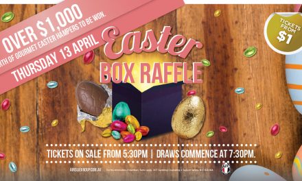 Easter Box Raffle: Ainslie Football & Social Club