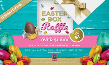 Easter Box Raffle: Gungahlin Lakes Club