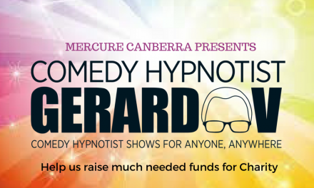 Mercure Canberra presents Comedy Hypnotist GerardV