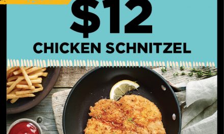 $12 Schnitzels @ The Lakes