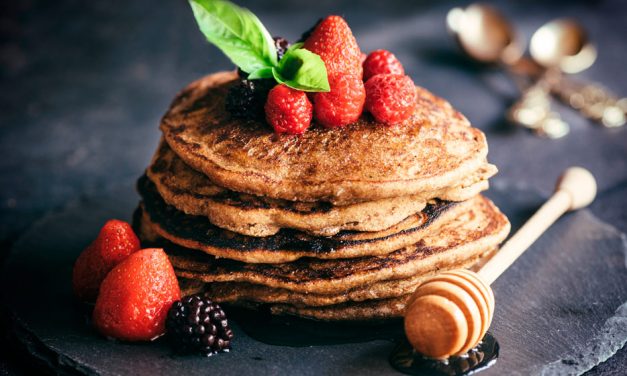 Recipe: Whole wheat and oat pancakes