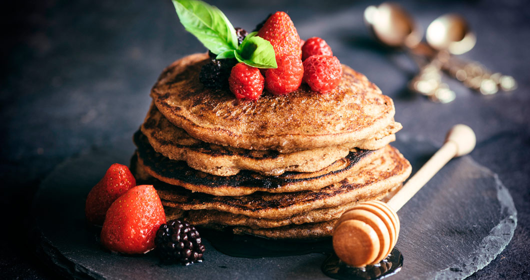 Recipe: Whole wheat and oat pancakes
