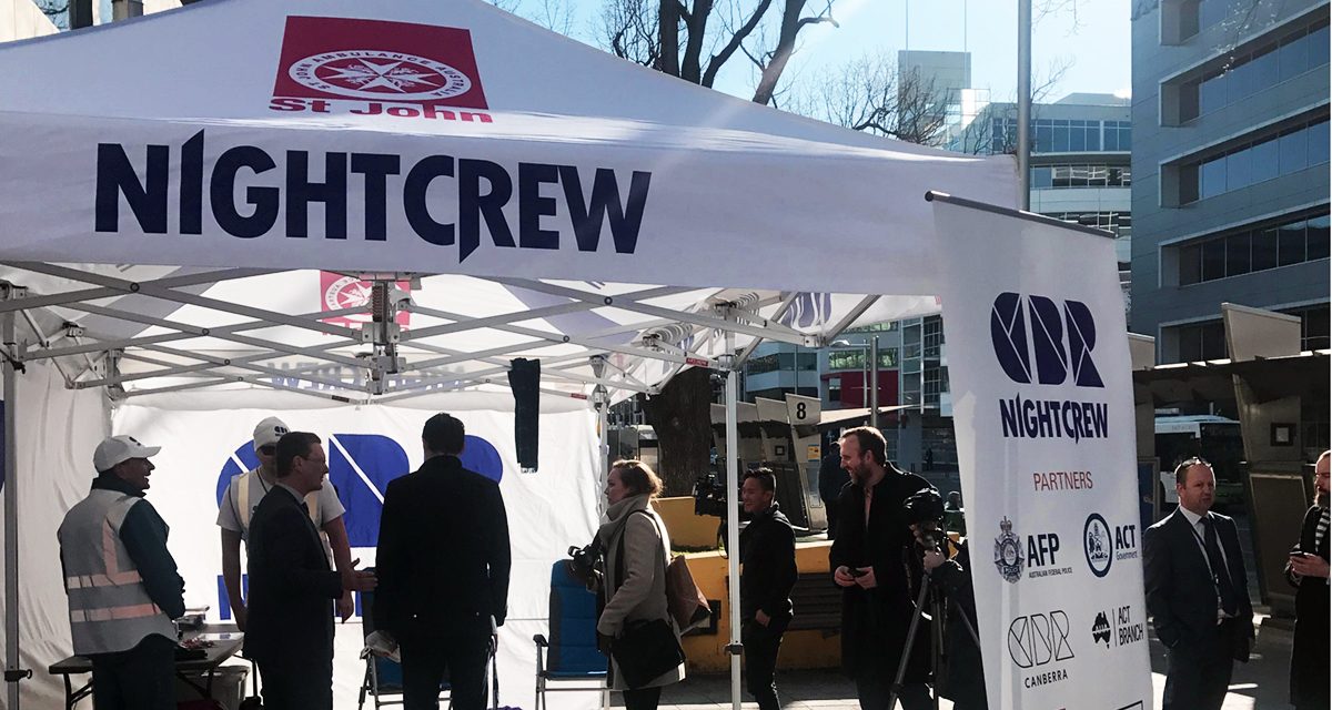 CBR NightCrew provides a safe space for night revellers