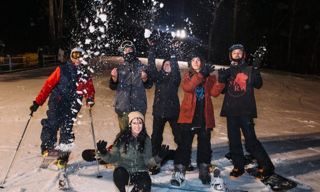 Ski and ride under the stars at Corin Forest