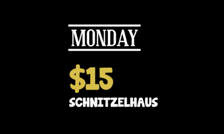 Monday $15 Schnitzelhaus at Ducks Nuts