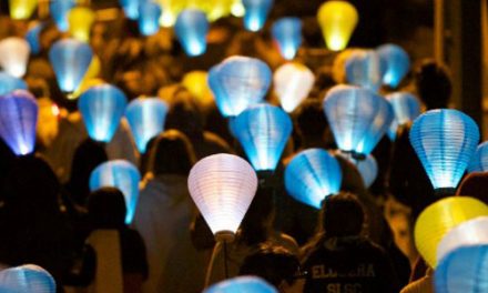 Canberra Light the Night at Kingston Foreshore
