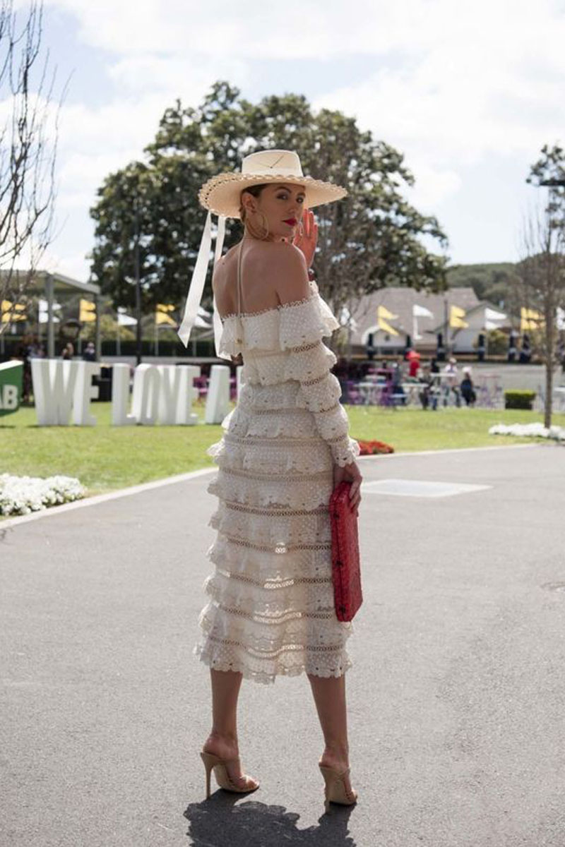 Jesinta Franklin in Zimmermann - Vogue