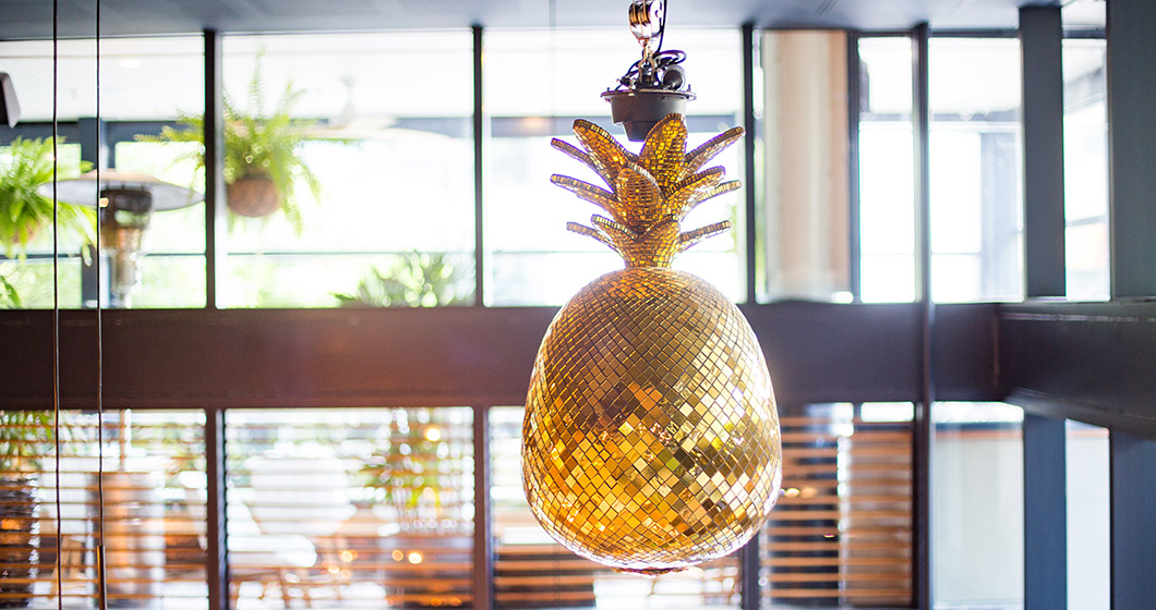 Dance under the coolest disco ball ever