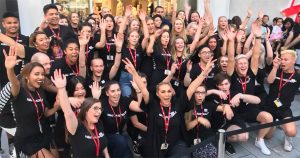 H&M staff at District Docklands opening