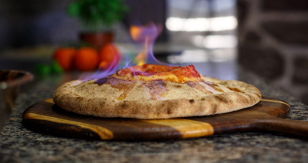 Volcano pizza erupts in Canberra!