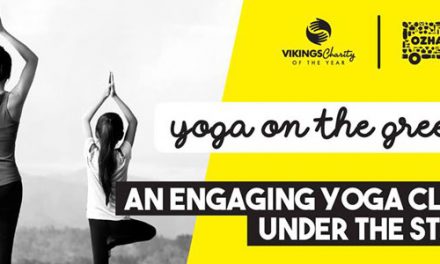 Vikings Charity of the year – Yoga on the Greens Event