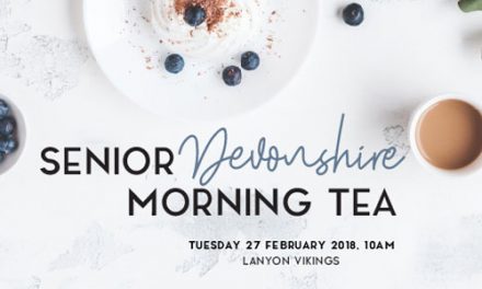 Seniors Devonshire tea