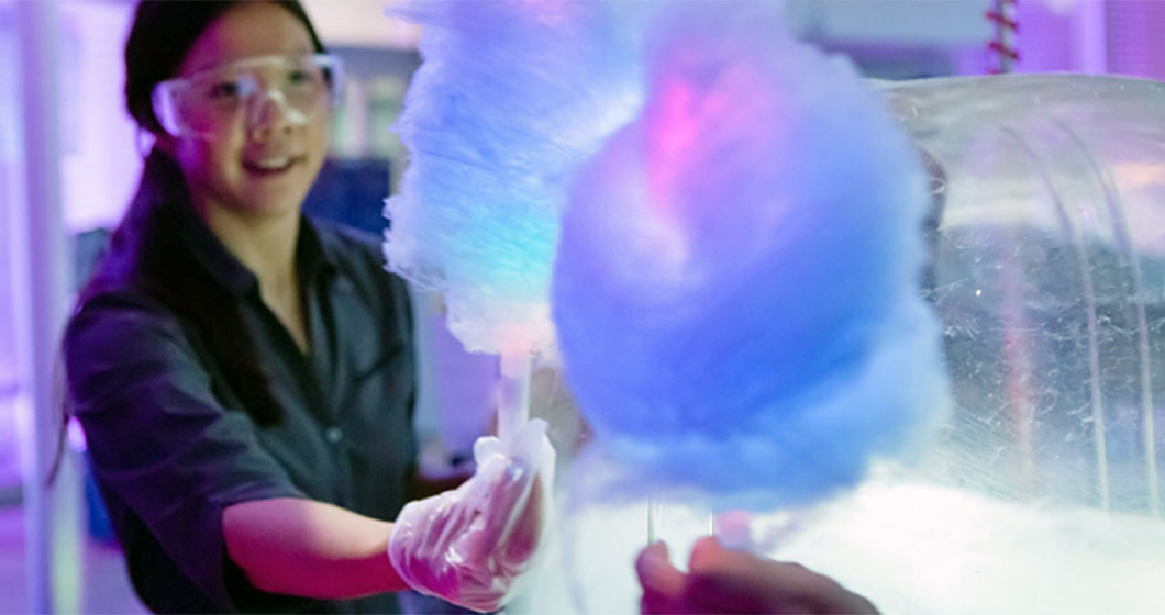 Fairy floss with a twist at Enlighten Canberra