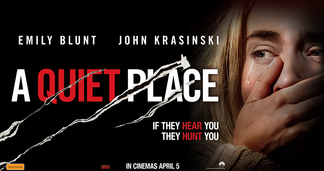 Win tickets to 100% rated film A Quiet Place