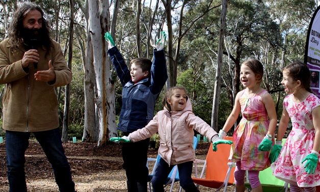 Costa Georgiadis opens new garden in Canberra