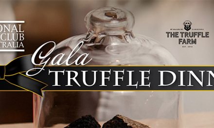 Gala Truffle Dinner At The National Press Club of Australia
