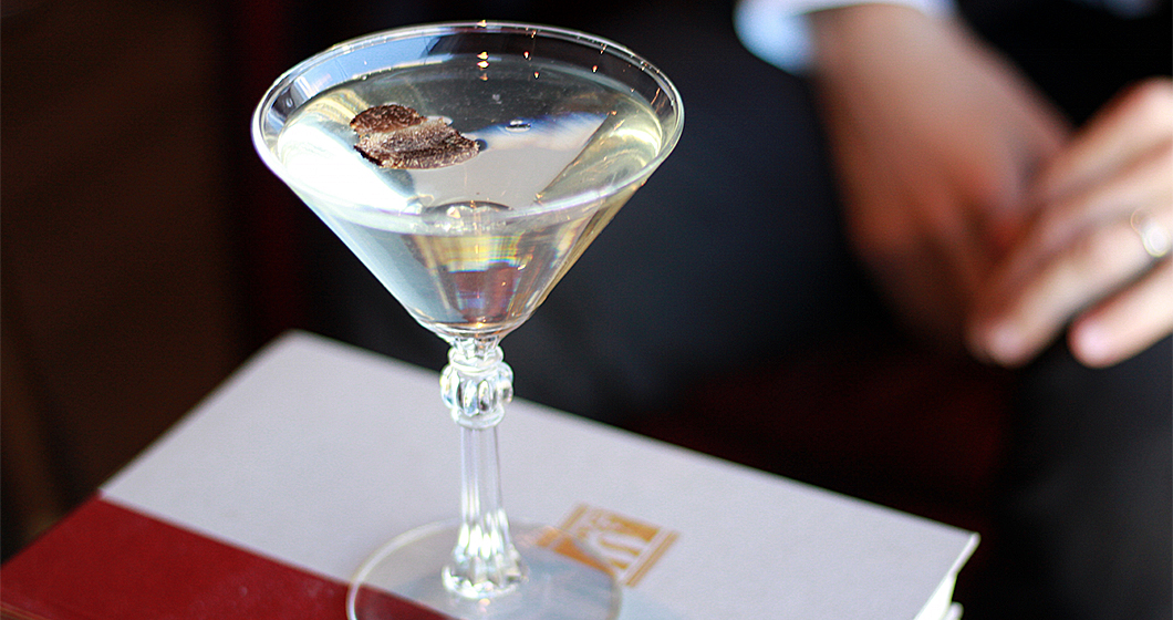 Toast the season with a Truffle Martini