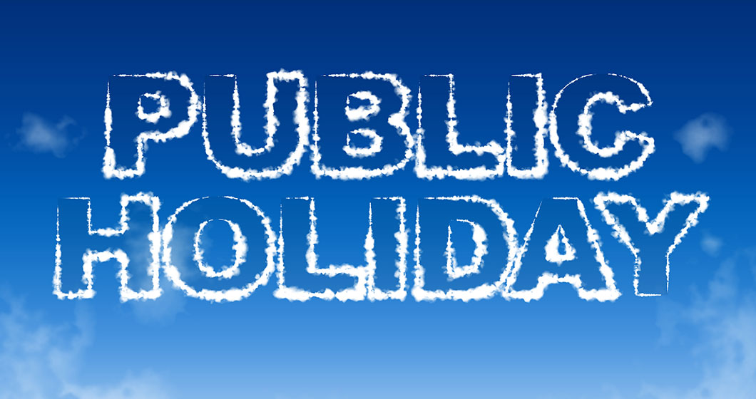 Public ‘Servant’ Announcement: Monday is finally a public holiday