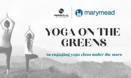Yoga on the Greens at Vikings