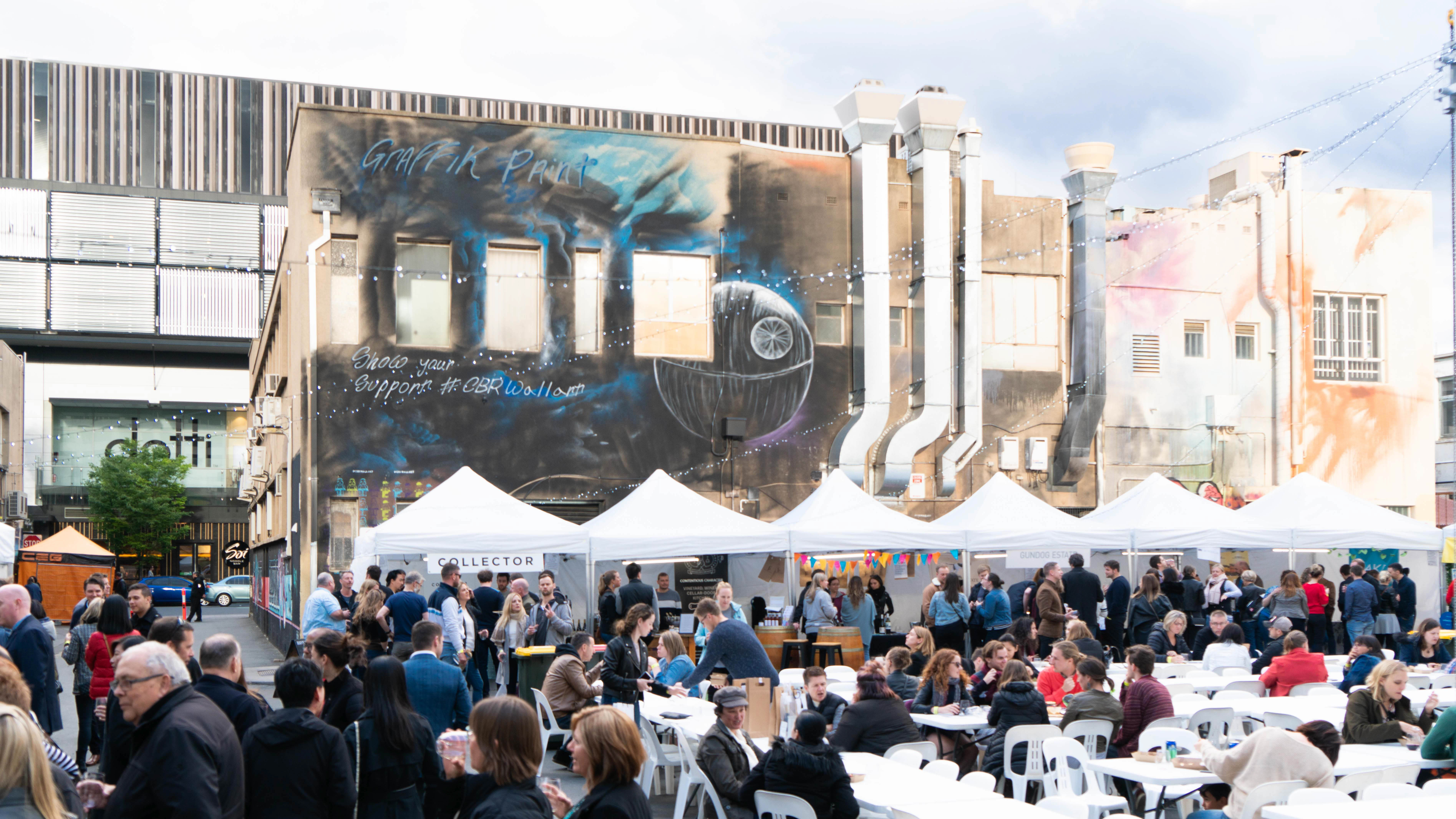 Canberra Wines Laneways Festival OutInCanberra