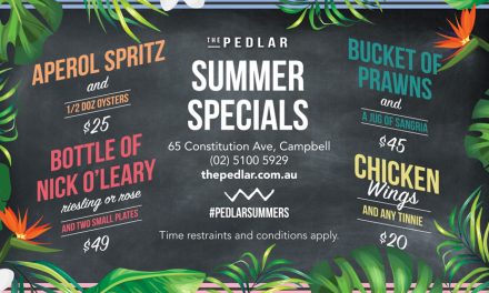 Summer Specials at the Pedlar