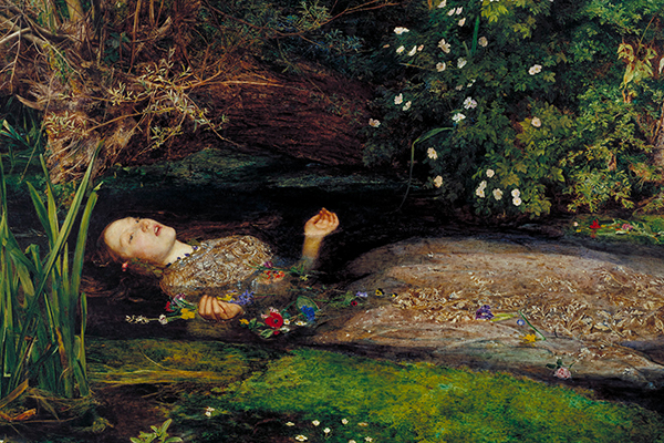 John Everett Millais Ophelia 1851-52