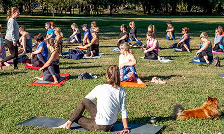 Balance & Brekkie on the Foreshore