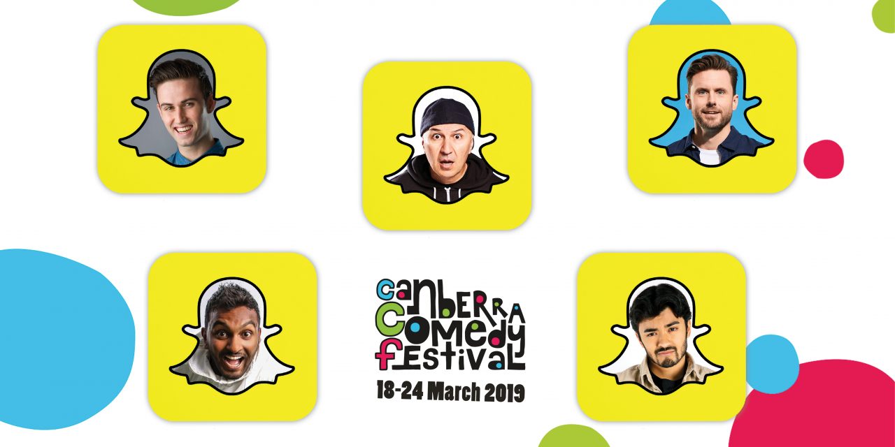 We snapchat with 5 comedians from the CCF