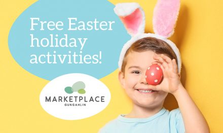 Free Easter School Holiday Activities at Gungahlin Marketplace