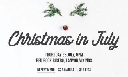 Christmas in July at Lanyon Vikings
