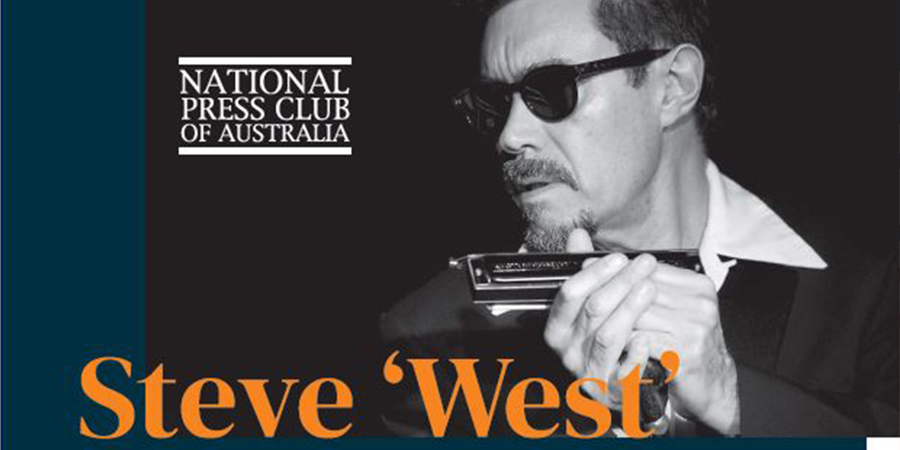 Steve 'West' Western at National Press Club OutInCanberra