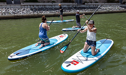 Straightline Paddleboard Demo @ Walt and Burley