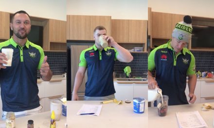 Shake Up The Milk with the Raiders