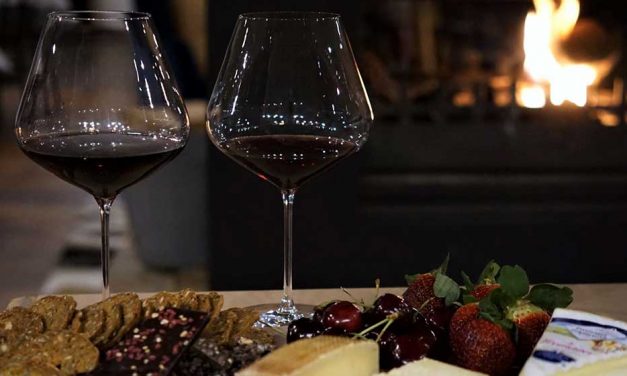 Fireside with Canberra wine