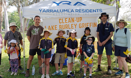 Annual Clean-up Lake Burley Griffin Day