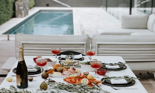 An elegant and easy NYE table thanks to Canberra Outlet