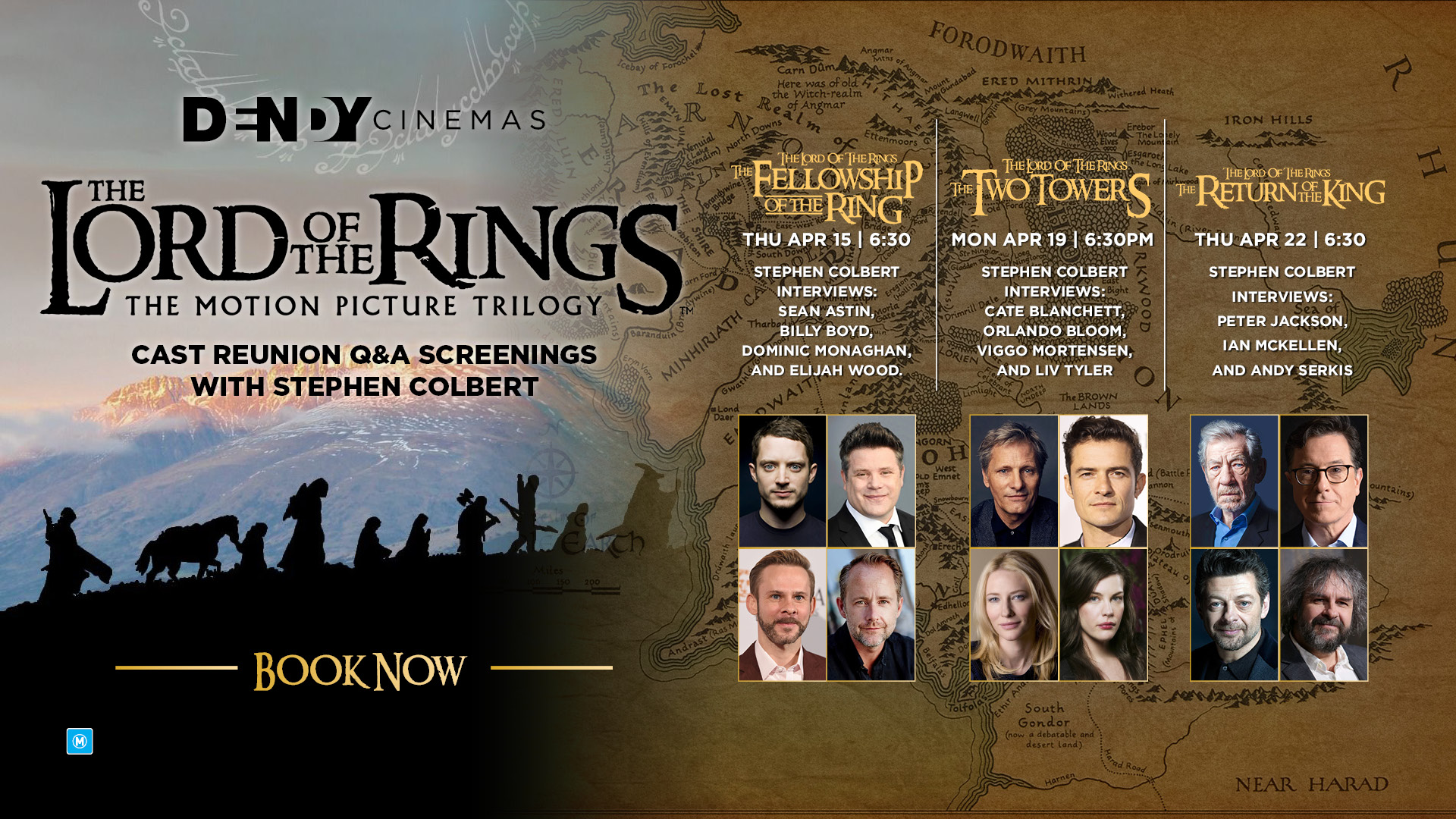 The fellowship is back: Lord of the Rings cast reunite after 15 years