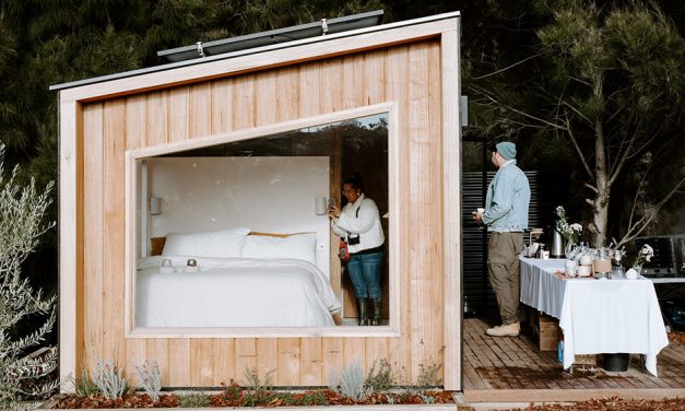 Stay in a Tiny Home on Mount Majura Vineyard