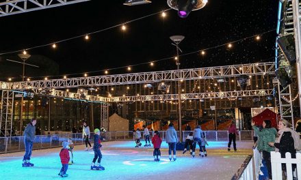 Frosty fun at Wintervention ice-skating rink