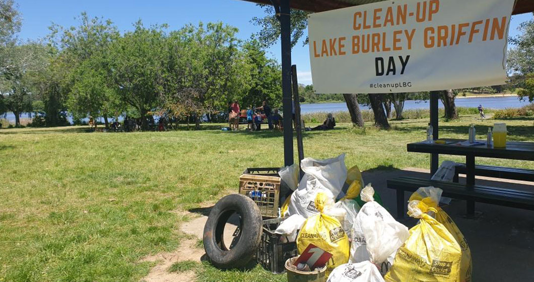 Clean-up Lake Burley Griffin Day Helping Keep our Lake Beautiful