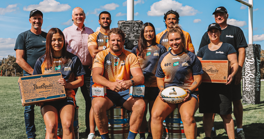 Canberra’s BentSpoke brewery and the Brumbies announce the greatest footy & beer partnership