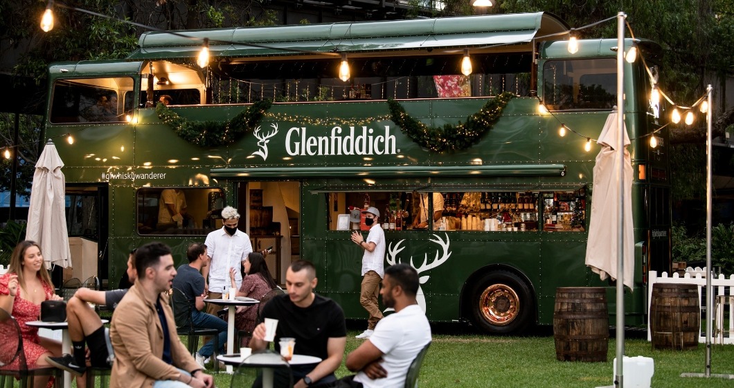Luxury Whisky Lounge on Wheels, the Glenfiddich Whisky Wanderer is coming to Canberra