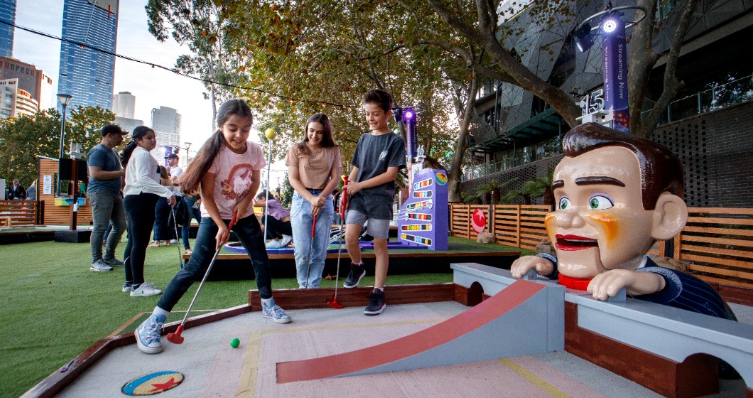Time to kick some serious putt! A Pixar themed mini-golf course is coming to Canberra
