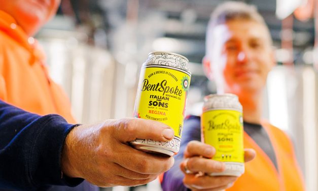 Braddon’s Italian & Sons and BentSpoke have collaborated to make a pizza fermented beer