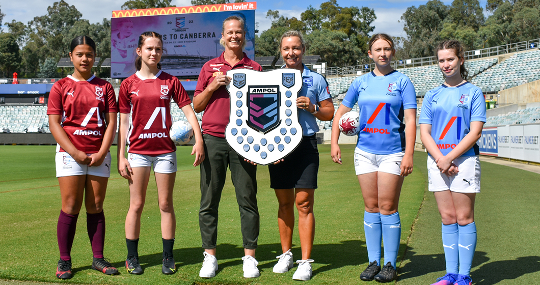 Canberra is gearing up to host its first Women’s State of Origin match